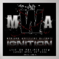 MWA - Ignition PPV Poster