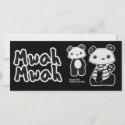 Mwah design panda Bookmark rackcard