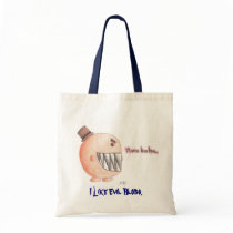mwahaha..., I Like Evil Blobs. Tote Bags