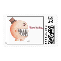 mwahaha... postage stamp