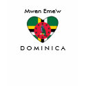Mwen Eme'w, D O M I N I C A t-shirts