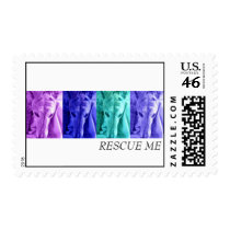 Mx4 design  RESCUE ME postage stamp