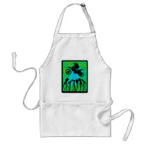 MX GREEN FLUFF APRON