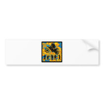 MX HIP RAWK BUMPER STICKERS