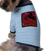 MX RED SHOULDER DOG CLOTHES