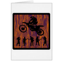 MX REDD RAWK CARD