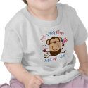 My 1st 4th Boy Monkey Infant T-shirt shirt
