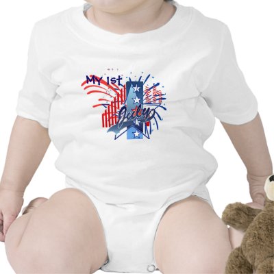 MY 1st 4th of JULY by SHARON SHARPE Shirt by sharonsharpe