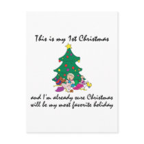 My 1st Christmas Gift Post Card