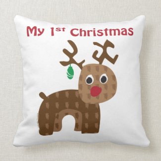 My 1st Christmas Pillow
