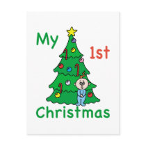 My 1st Christmas Post Card