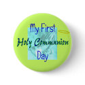My 1st Holy Communion Day T-Shirts buttons