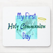 My 1st Holy Communion Day T-Shirts mousepads