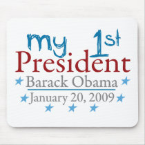 My 1st President (Barack Obama) mousepads