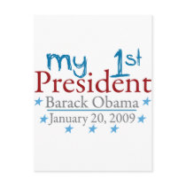 My 1st President (Barack Obama) postcards