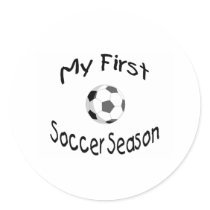 My 1st Soccer Season stickers by CelebrationZazzle My 1st Soccer Season stickers
