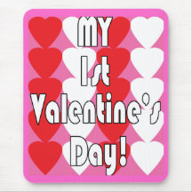 My 1st Valentine's Day Mousepad