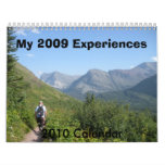 My 2009 Experiences, 2010 Ca... Calendars