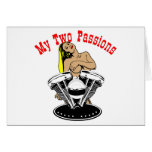 My 2 Passions Harley Girls Cards