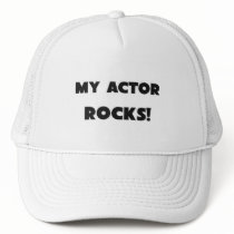 MY Actor ROCKS! hats by professions MY Actor ROCKS! hats