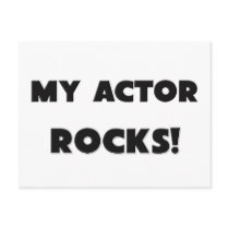 MY Actor ROCKS! postcards