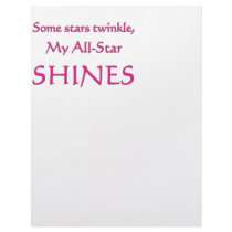 My all-star shines. Proud parent of an all-star letterhead by witnwhimsy My all-star shines. Proud parent of an all-star letterhead