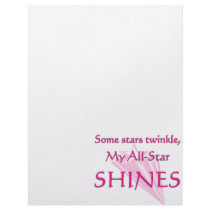 My all-star shines: Proud parent of an all-star letterhead by witnwhimsy My all-star shines: Proud parent of an all-star letterhead