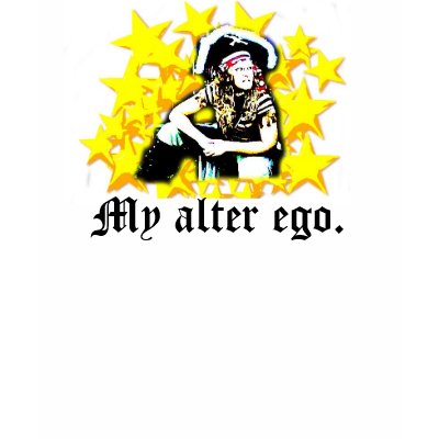 My alter ego. tshirts by AlamoAnne