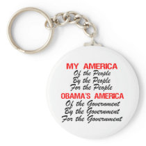 My America - Obama's America Keychains