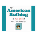 My American Bulldog is All That! Post Cards
