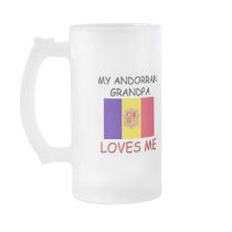 My Andorran Grandpa Loves Me Mugs