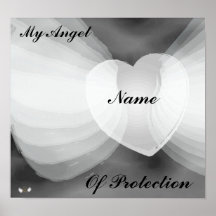 My Angel Of Loving Protection Poster-Customize