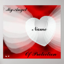 My Angel Of Loving Protection Poster-Customize