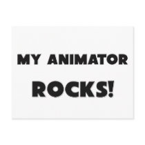 MY Animator ROCKS! Postcard