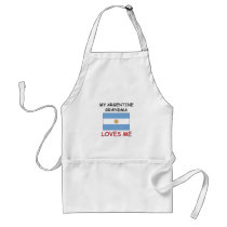 My Argentine Grandma Loves Me Apron