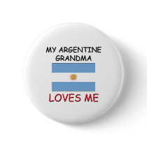 My Argentine Grandma Loves Me Pin