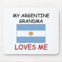My Argentine Grandma Loves Me Mouse Mat