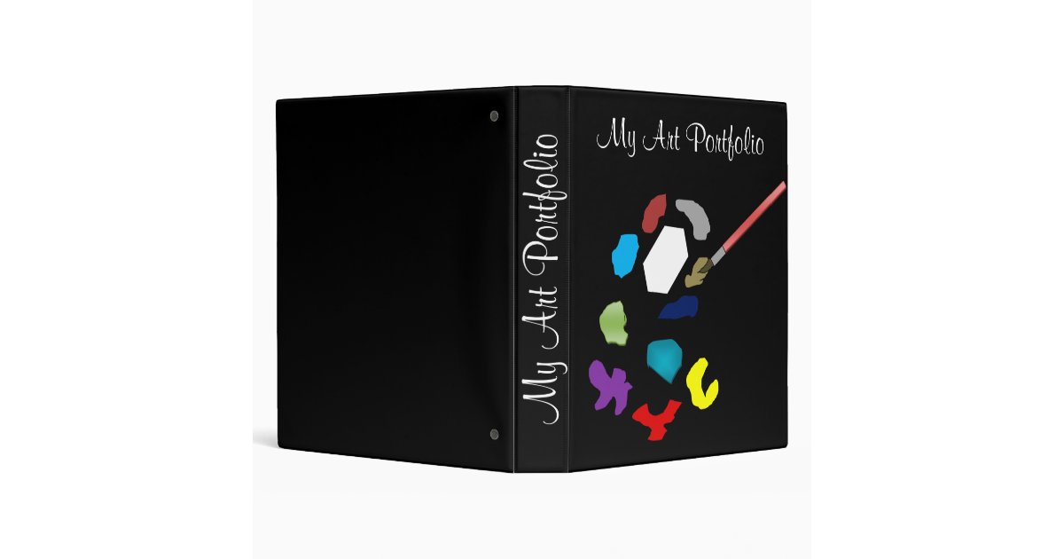 My Art Portfolio binder Zazzle