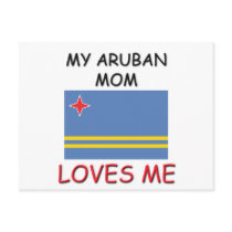 My Aruban Mom Loves Me postcards by flagshirt My Aruban Mom Loves Me postcards