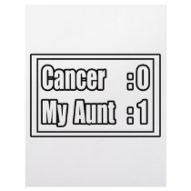 My Aunt Beat Cancer (Scoreboard) Letterhead