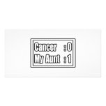 My Aunt Beat Cancer (Scoreboard) Photo Greeting Card