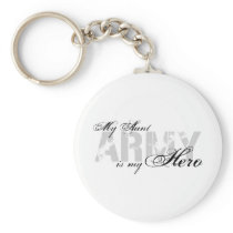 My Aunt My Hero - ARMY Keychain