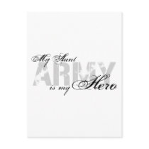 My Aunt My Hero - ARMY Post Cards