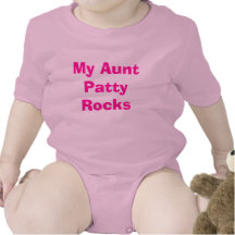 My Aunt Patty Rocks Baby Creeper