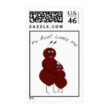 My Aunt Postage Ant Stamp