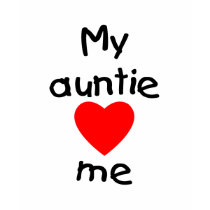 My Auntie Loves Me t-shirts by familyfrenzy My Auntie Loves Me t-shirts