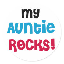 My Auntie Rocks stickers
