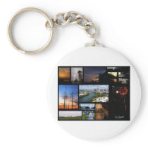 My Austin Collage by James R Granberry Key Chain