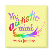 My Autistic Mind Magnet