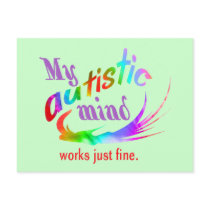 My Autistic Mind Postcards